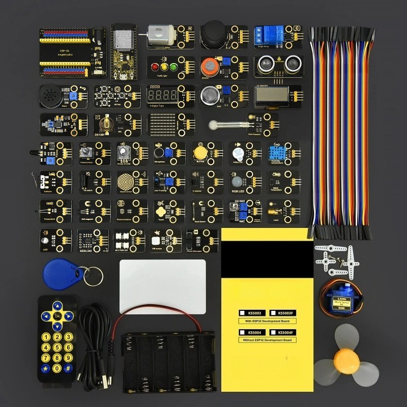 Diy Electronics Kits For Adults - مجموعة وحدات استشعار ESP32 42 في