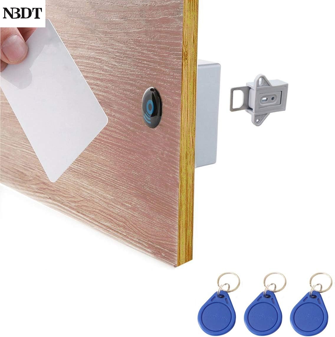 Diy Electronics Cabinet - قفل خزانة إلكتروني مخفي بتقنية RFID،