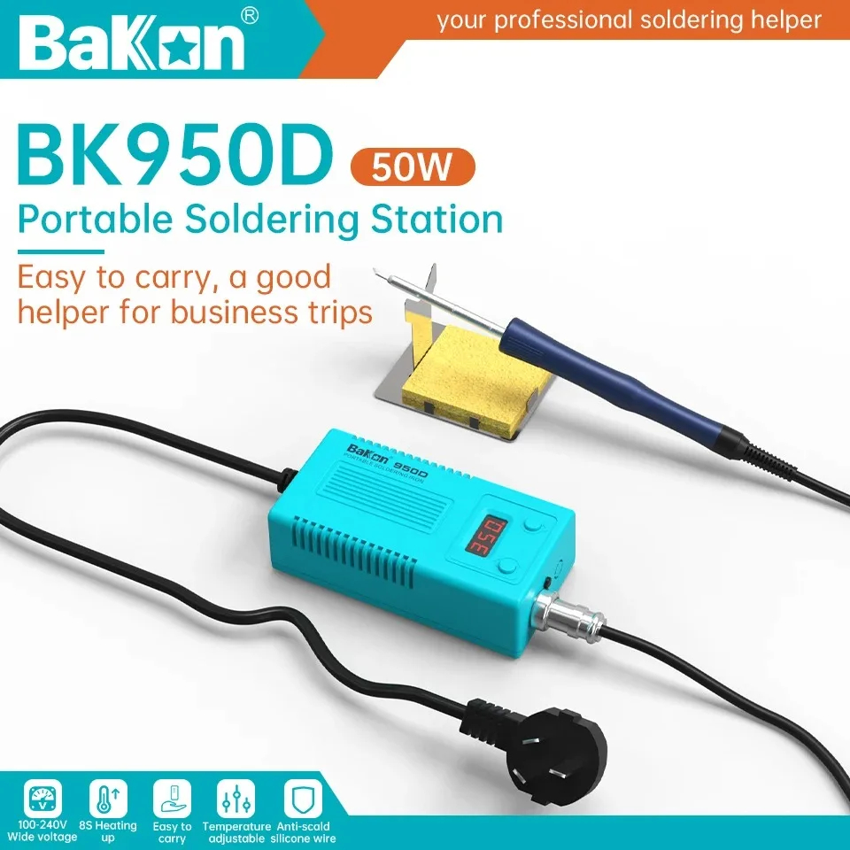 Diy Electronics Tools - محطة لحام باكون BK950D مع ضبط
