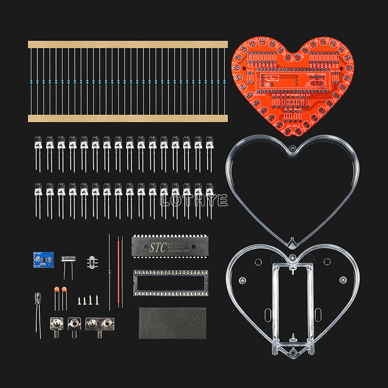 Diy Electronics Tool Kit - RGB الملونة تدفق المياه الخفيفة على
