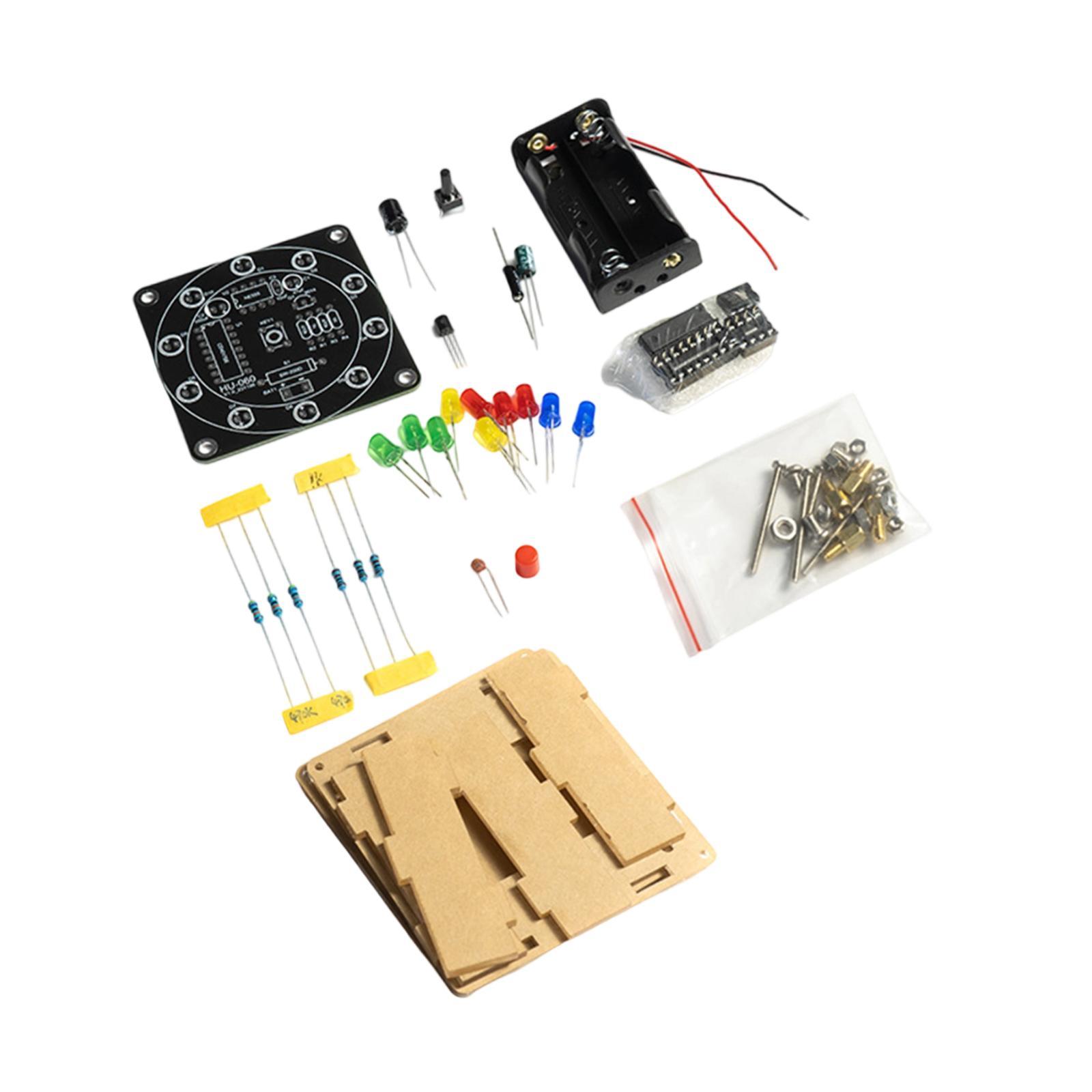 Diy Electronics Kits For Adults - مجموعة عجلة الحظ الإلكترونية DIY مع