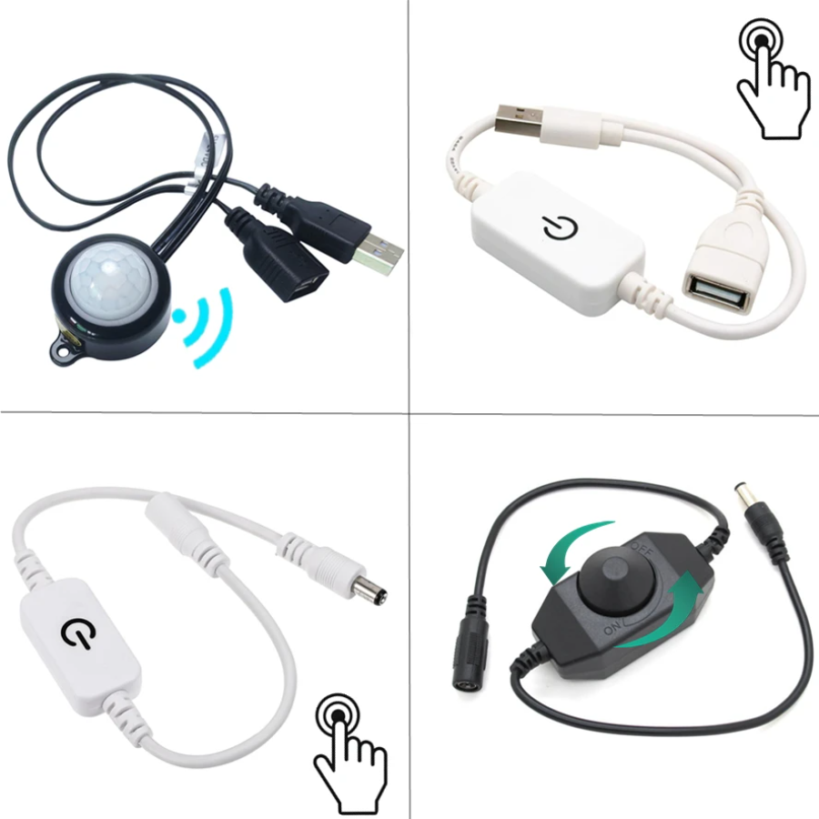 Ldr Light Sensor - مفتاح تعتيم يعمل باللمس مع مستشعر
