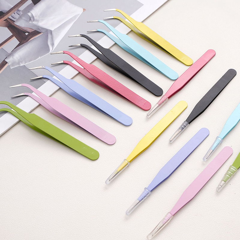 Diy Electronics Tools - ملقط معدني متعدد الوظائف ملون بطول