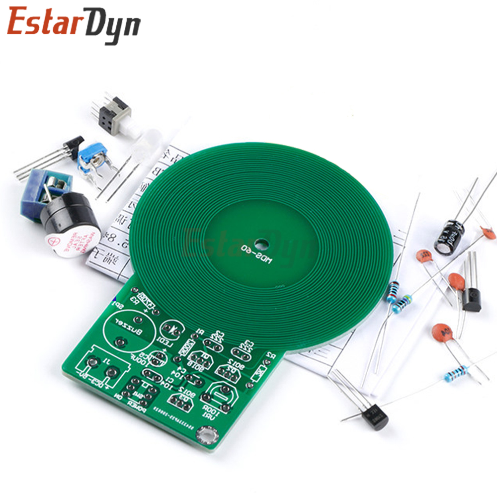Diy Electronics Tool Kit - طقم كاشف المعادن JS-60 للتركيب الذاتي،