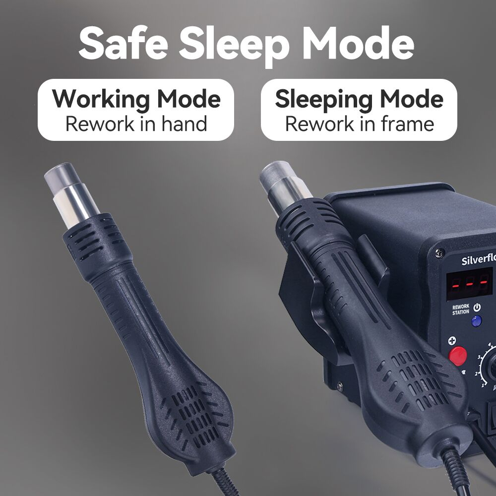 محطة لحام Silverflo 8586D 2 في - مراجعة Hot Air Rework Station وسعره