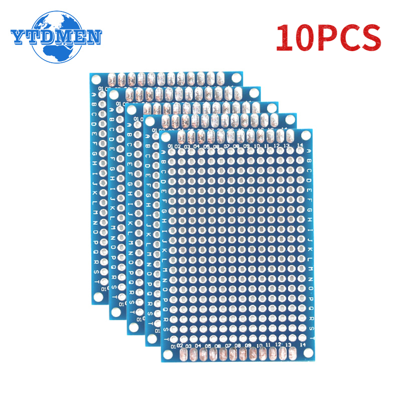 10 قطعة 4x6 سنتيمتر مزدوجة الج - مراجعة Diy Electronics Tool Kit وسعره