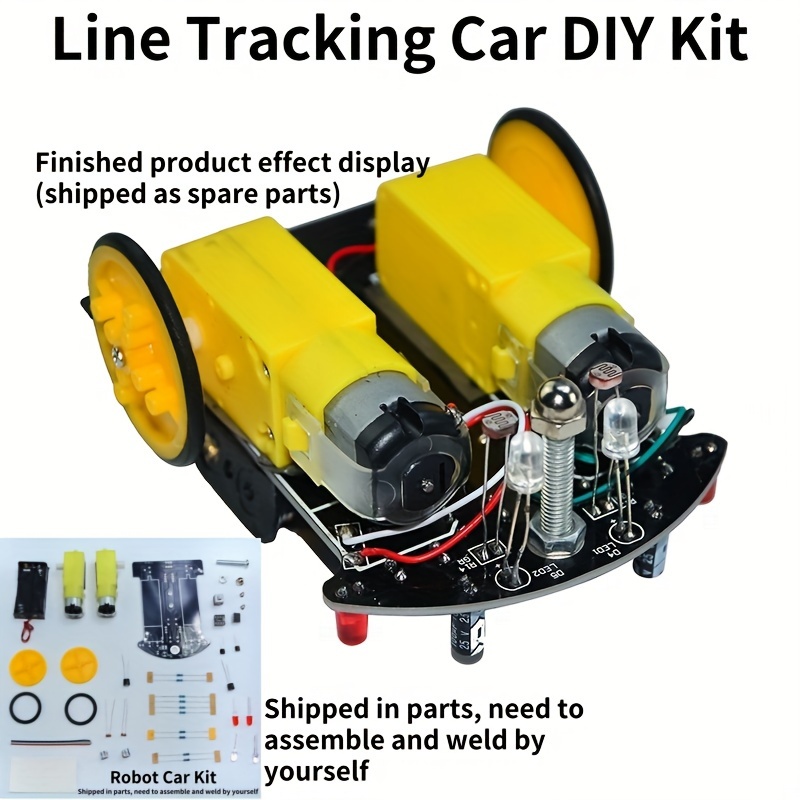 طقم سيارة روبوت ذكية لملحقات R - مراجعة Diy Electronics Kits For Adults وسعره