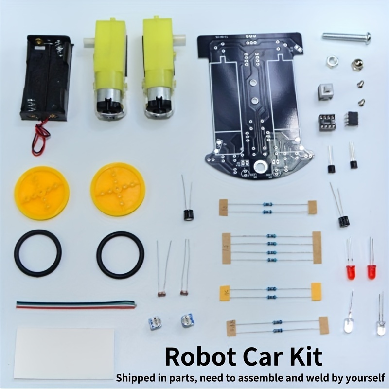 طقم سيارة روبوت ذكية لملحقات R - مراجعة Diy Electronics Kits For Adults وسعره