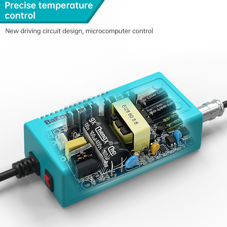 محطة لحام باكون BK950D مع ضبط  - مراجعة Diy Electronics Tools وسعره