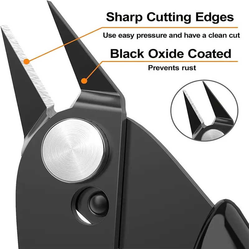 قواطع أسلاك دقيقة مقاس 5 بوصات - مراجعة Diy Electronics Tool Kit وسعره