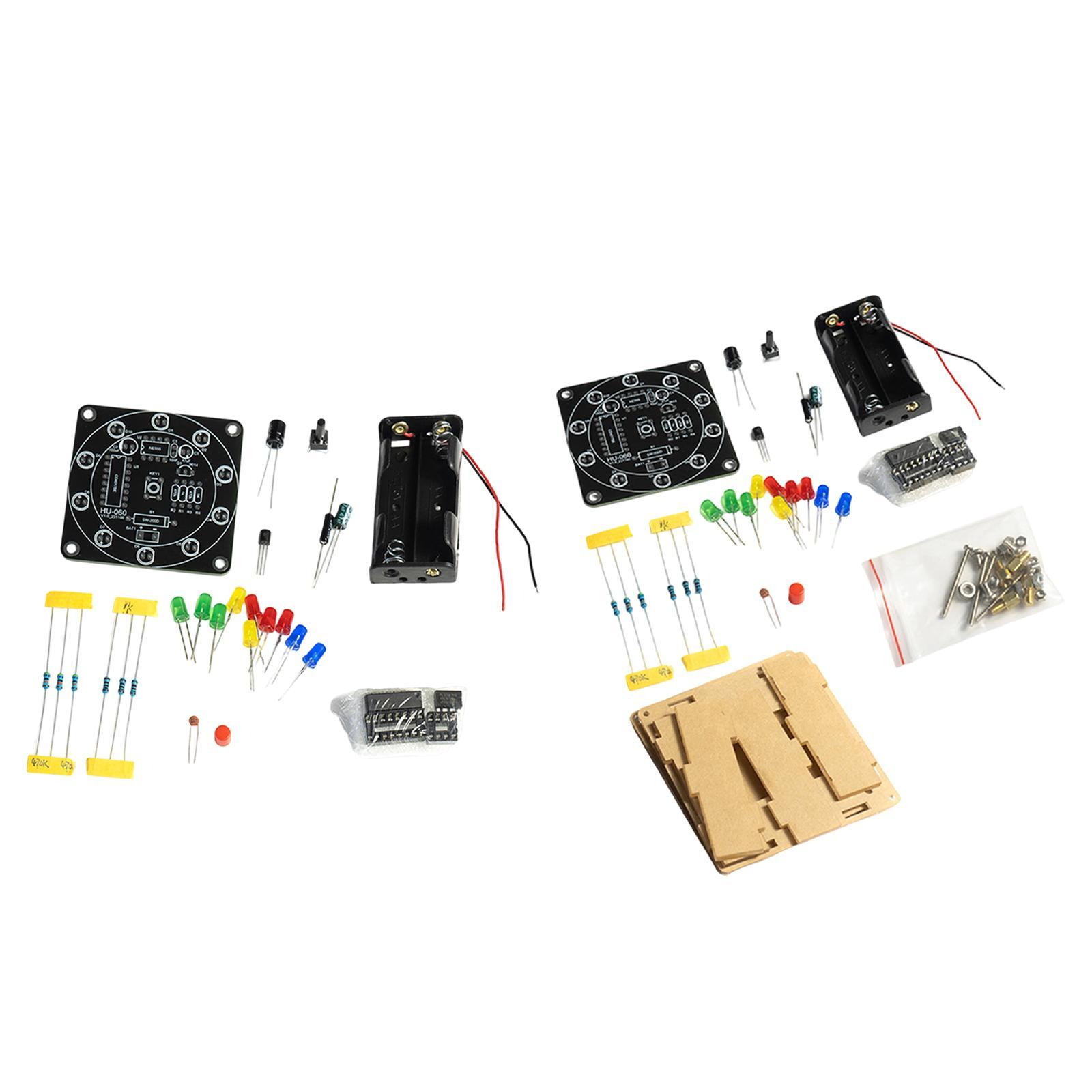 مجموعة عجلة الحظ الإلكترونية D - مراجعة Diy Electronics Kits For Adults وسعره