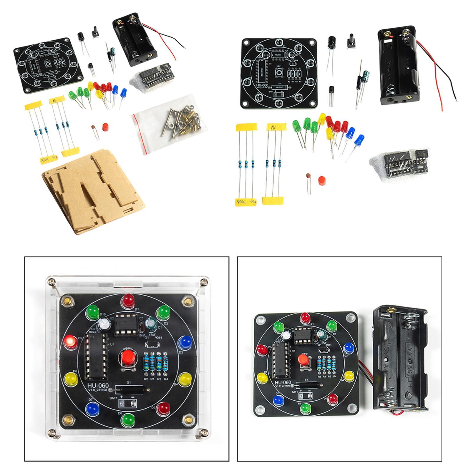 مجموعة عجلة الحظ الإلكترونية D - مراجعة Diy Electronics Kits For Adults وسعره