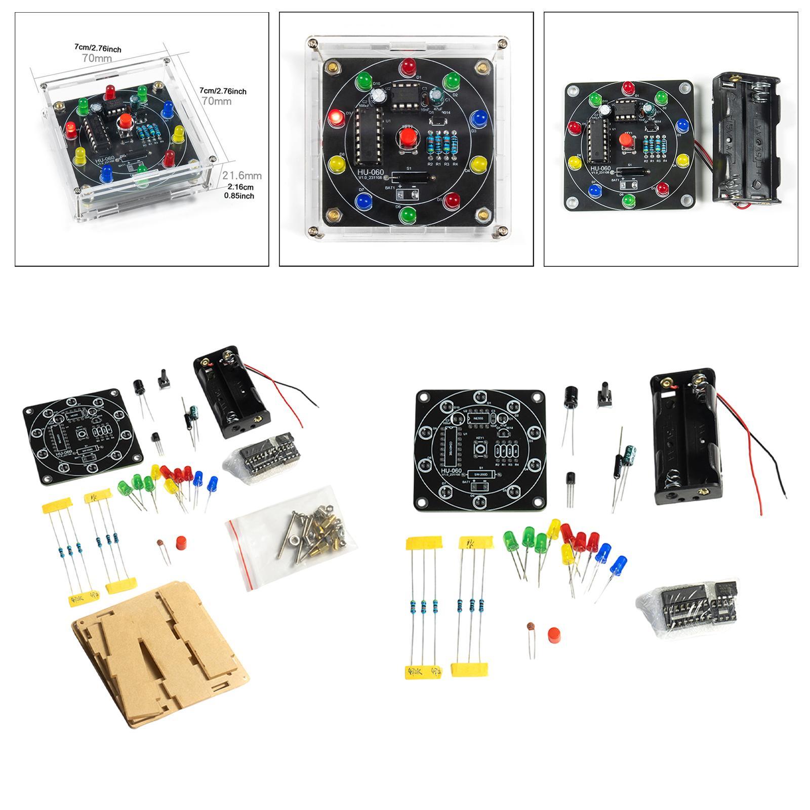 مجموعة عجلة الحظ الإلكترونية D - مراجعة Diy Electronics Kits For Adults وسعره