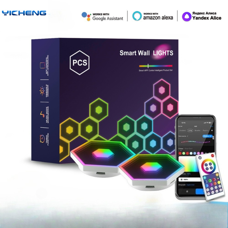 مصباح حائط جديد بتقنية RGB Tuy - مراجعة Diy Electronics News وسعره
