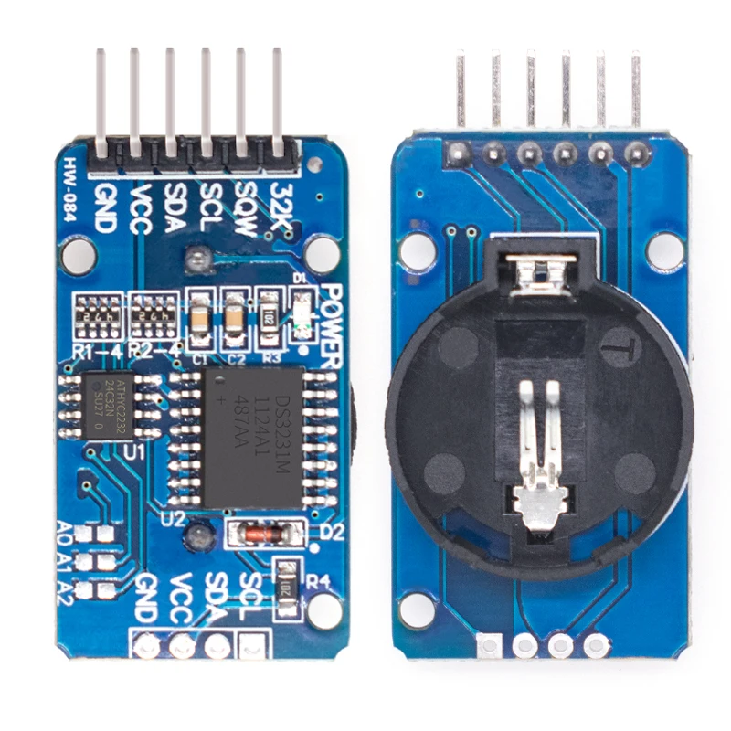 DS3231 AT24C32 وحدة RTC الدقيق - مراجعة Rtc Module Ds3231 وسعره
