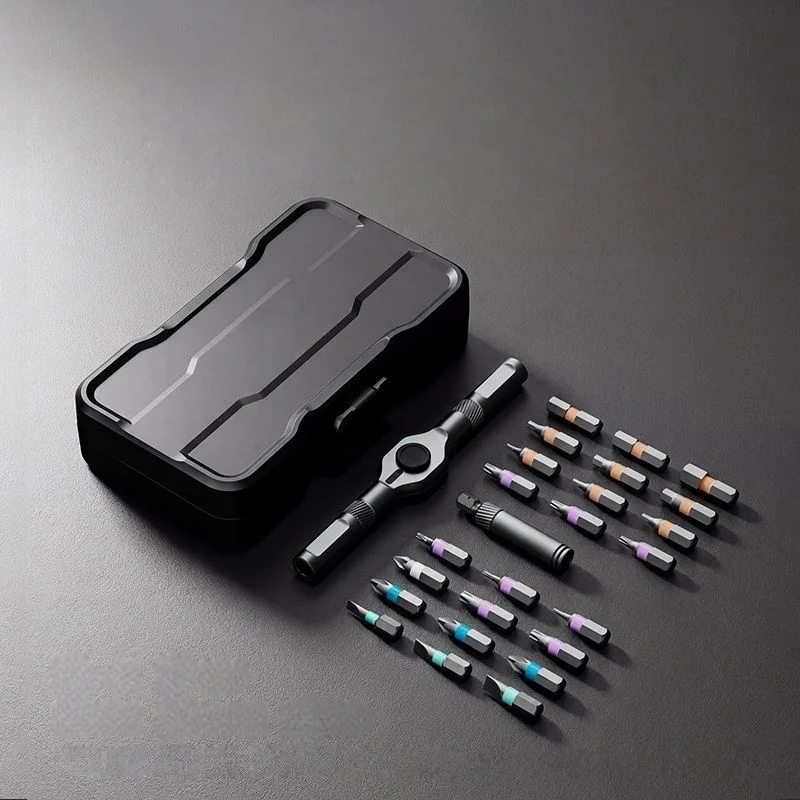 طقم مفكات براغي صغيرة 24 في 1  - مراجعة Diy Electronics News وسعره