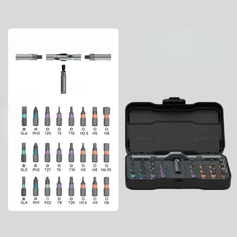طقم مفكات براغي صغيرة 24 في 1  - مراجعة Diy Electronics News وسعره
