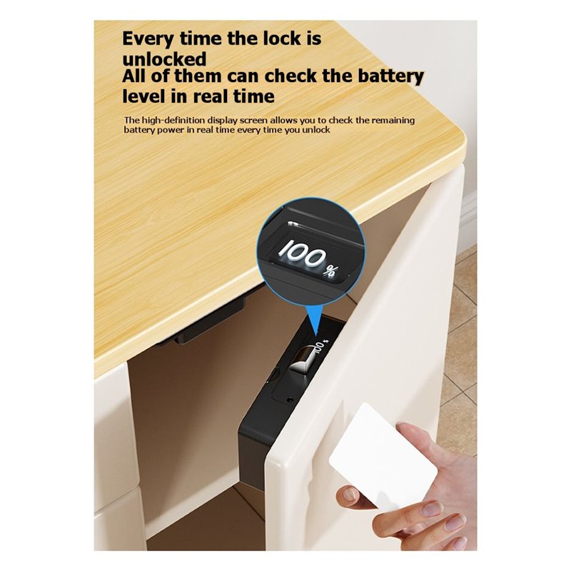 قفل باب إلكتروني ذكي للأدراج B - مراجعة Diy Electronics Cabinet وسعره