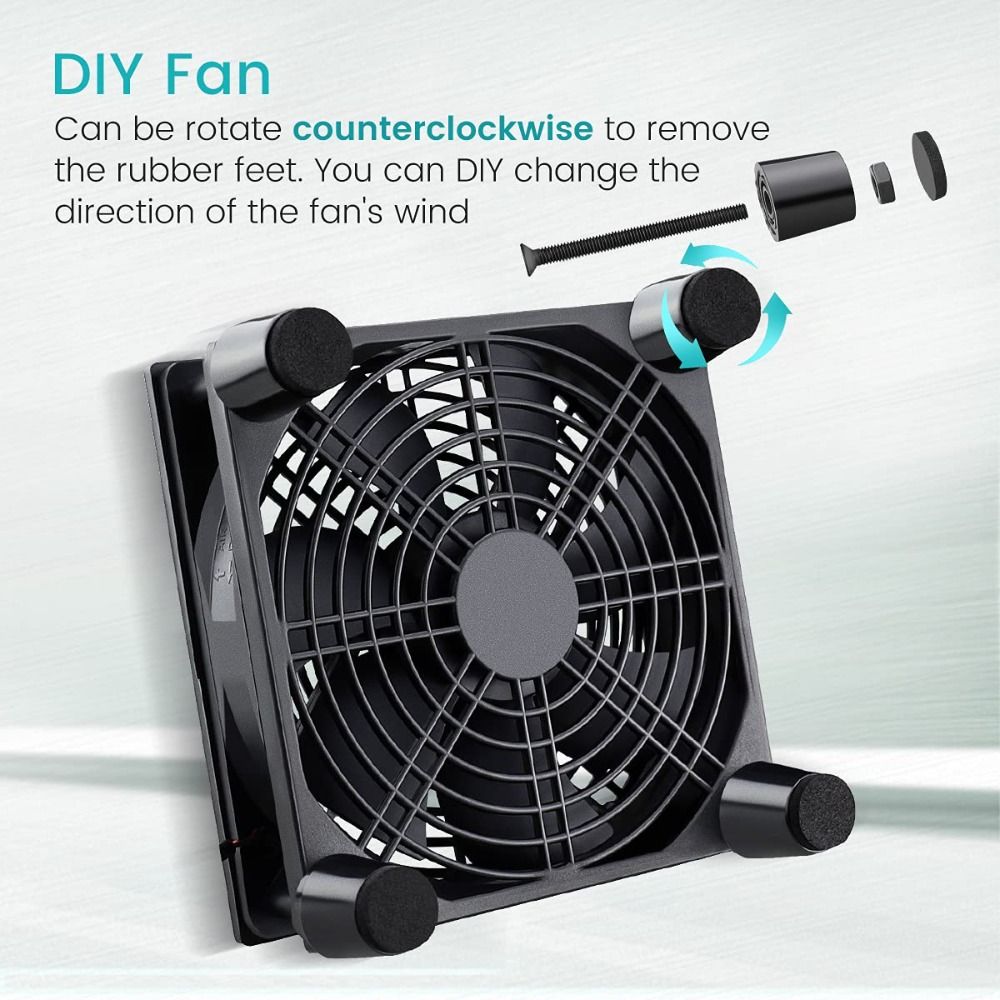 مروحة تبريد إلكترونية تعمل بمن - مراجعة Diy Electronics Cabinet وسعره