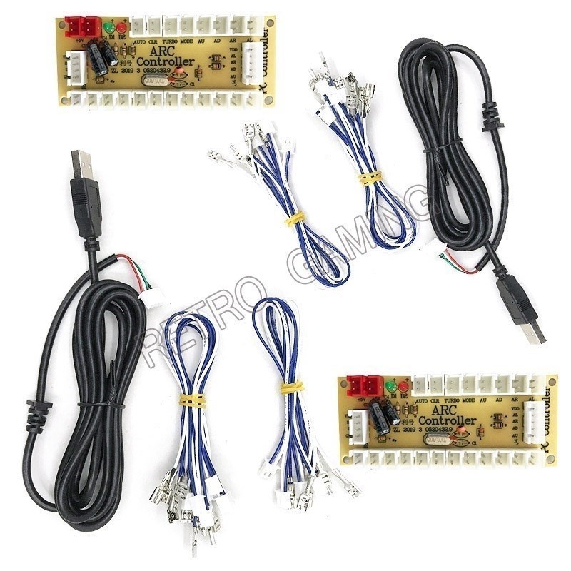 PC USB صفر تأخير التشفير لوحة  - مراجعة Diy Electronics Game وسعره