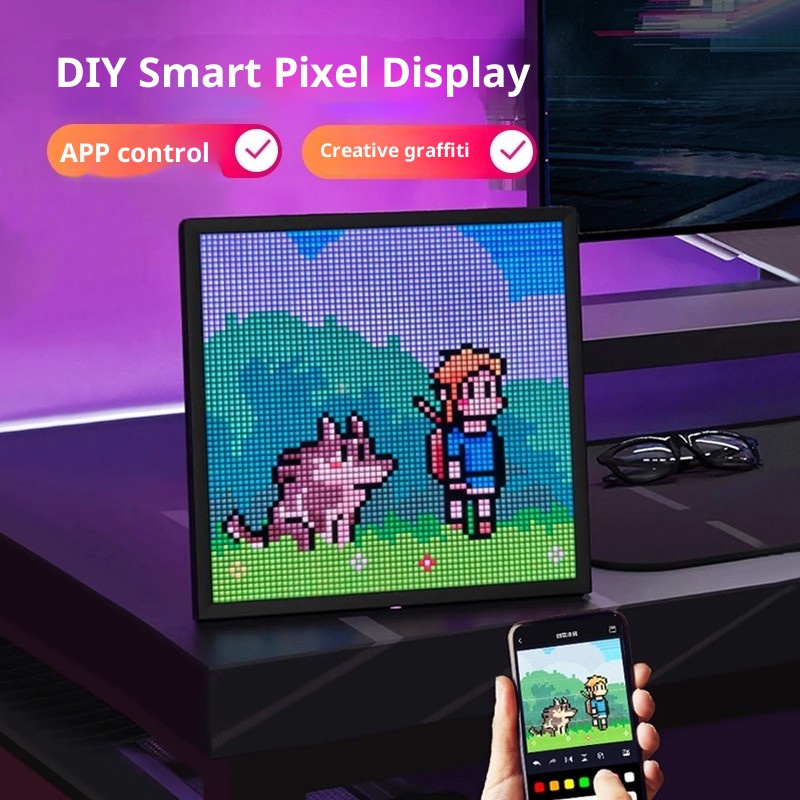 لتقوم بها بنفسك شاشة بكسل مخصص - مراجعة Diy Electronics Game وسعره