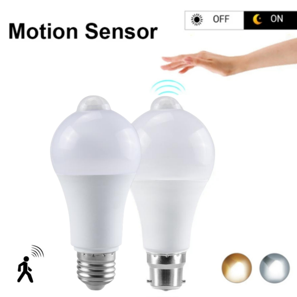 PIR محس حركة LED ضوء لمبة 12 و - مراجعة Ldr Light Sensor وسعره