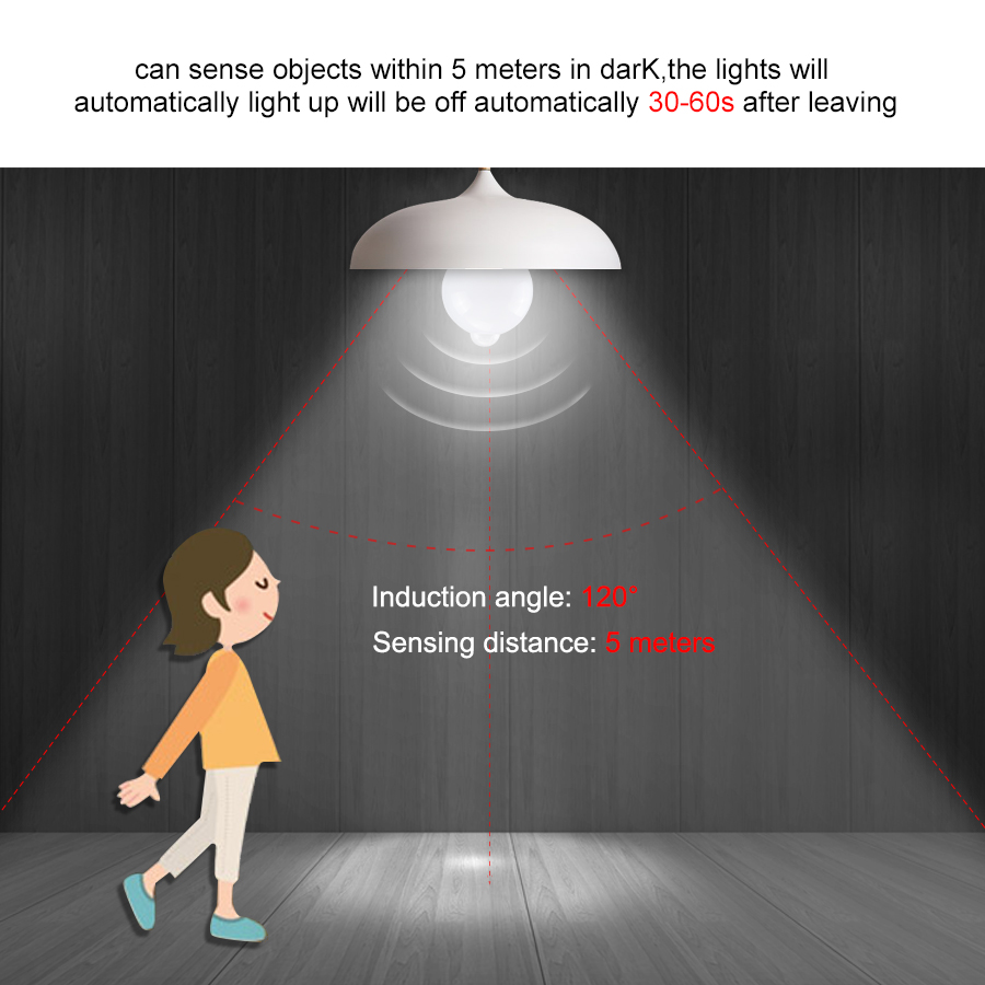 PIR محس حركة LED ضوء لمبة 12 و - مراجعة Ldr Light Sensor وسعره