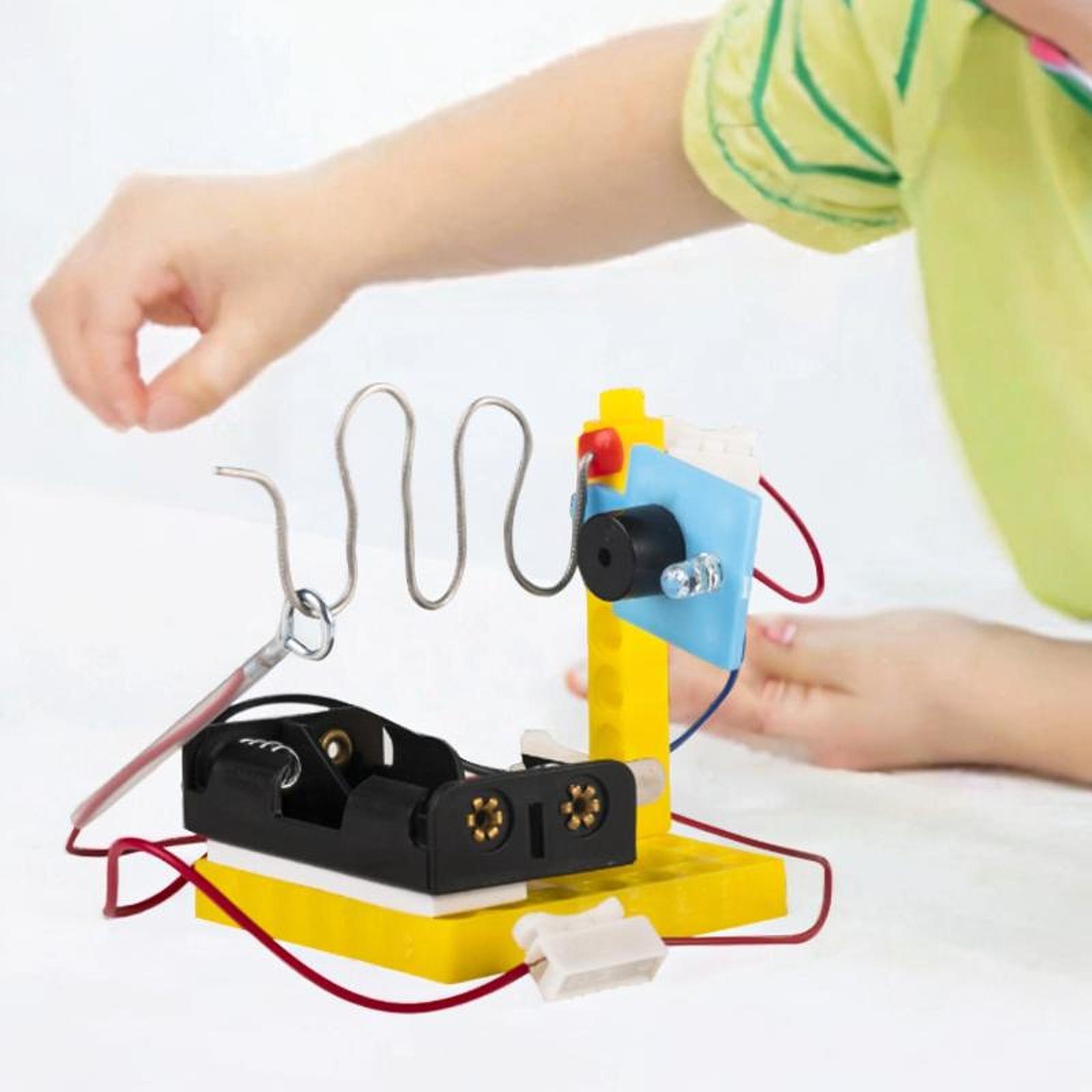 DIY لعبة الدائرة الفيزيائية اس - مراجعة Diy Electronics Game وسعره