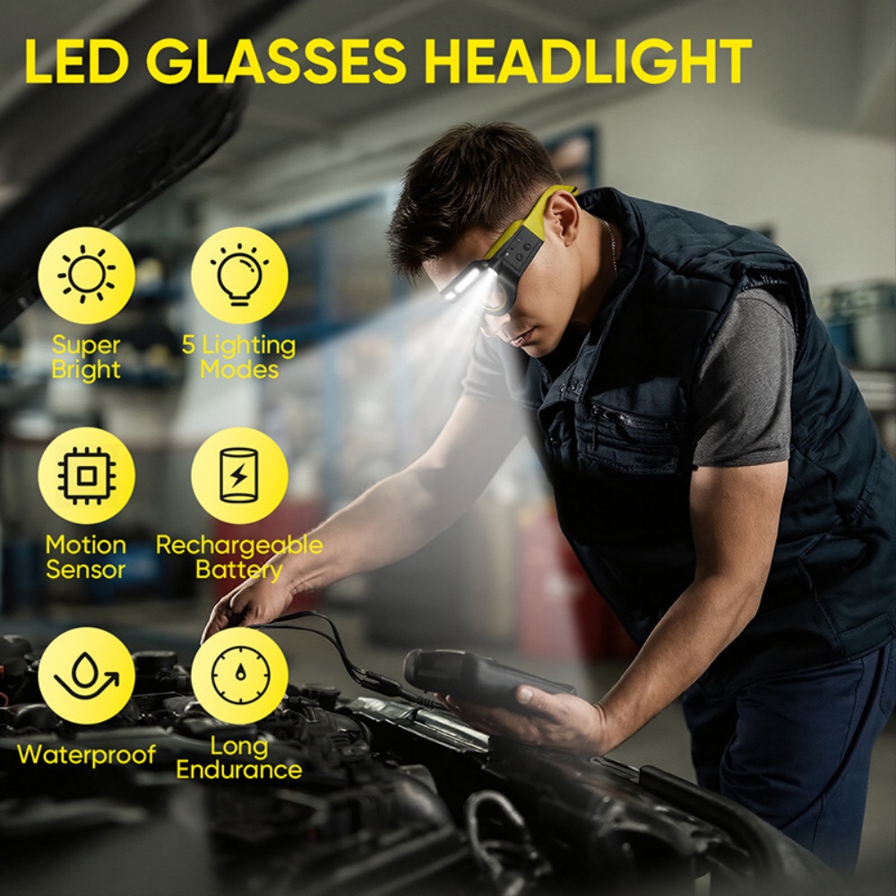 نظارات LED أمامية قابلة لإعادة - مراجعة Ldr Light Sensor وسعره