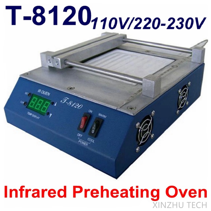 PUHUI T-8120 التسخين المسبق IR - مراجعة Hot Air Rework Station وسعره